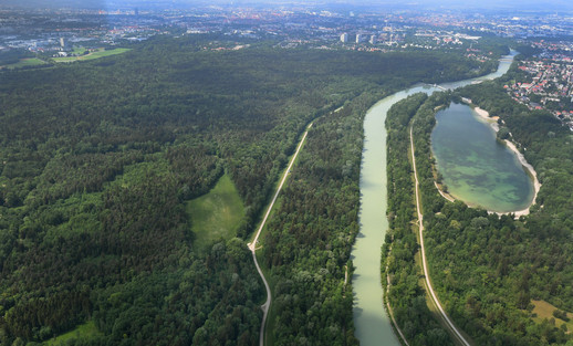 Waldgebiet Augsburg
